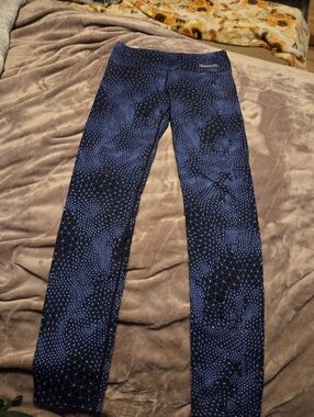 Bench Navy Blue Geometric Print Jeggings